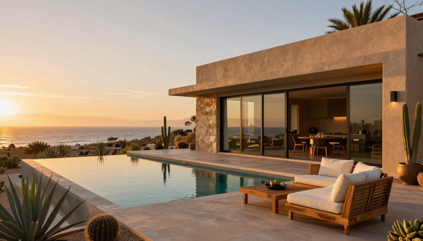 Best months to rent a vacation home in Cabo with pool and ocean views