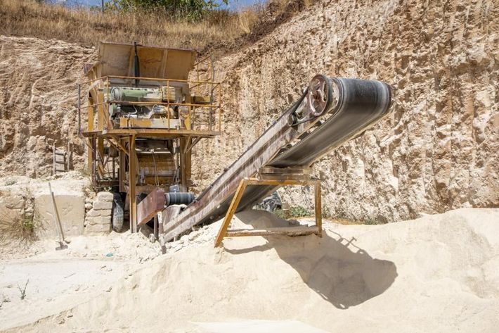Macchinari di estrazione inerti