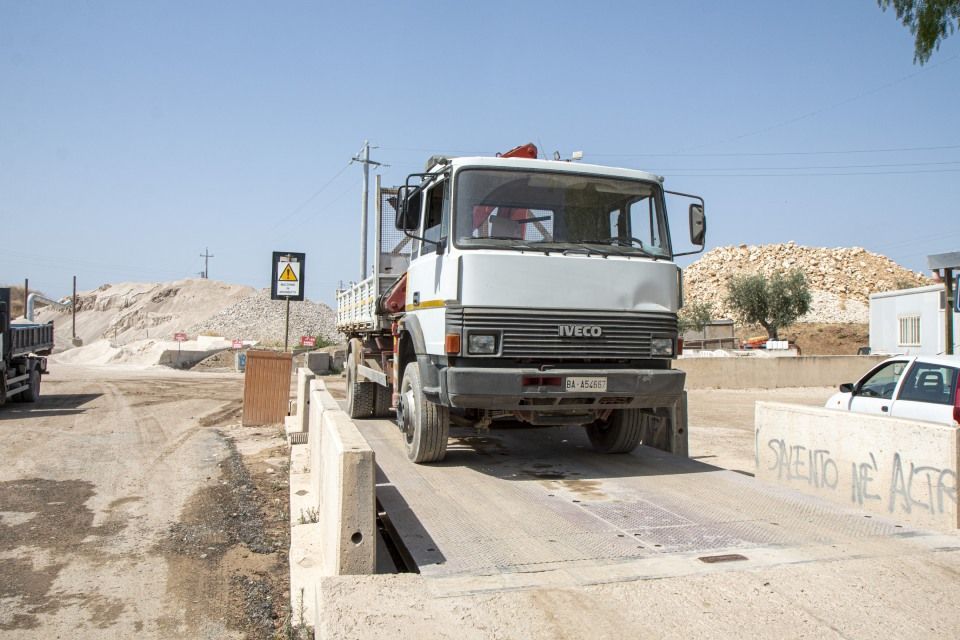 Mezzo di trasporto inerti