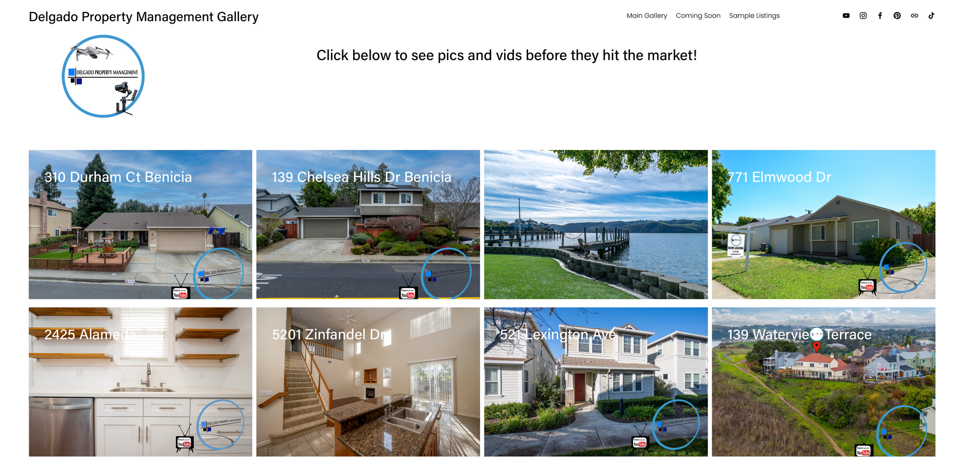 Sneak Peek of Coming Soon homes