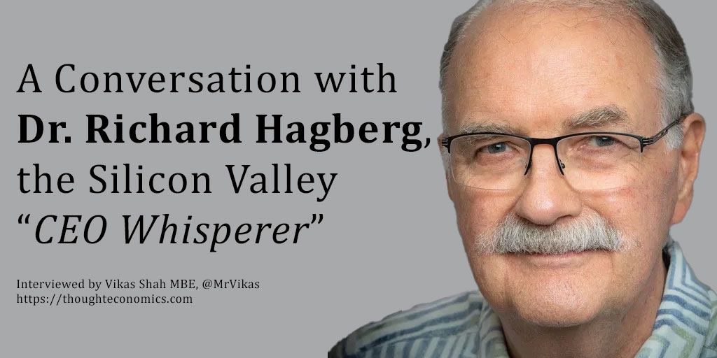 A conversation with Dr. Richard Hagberg, the Silicon Valley
