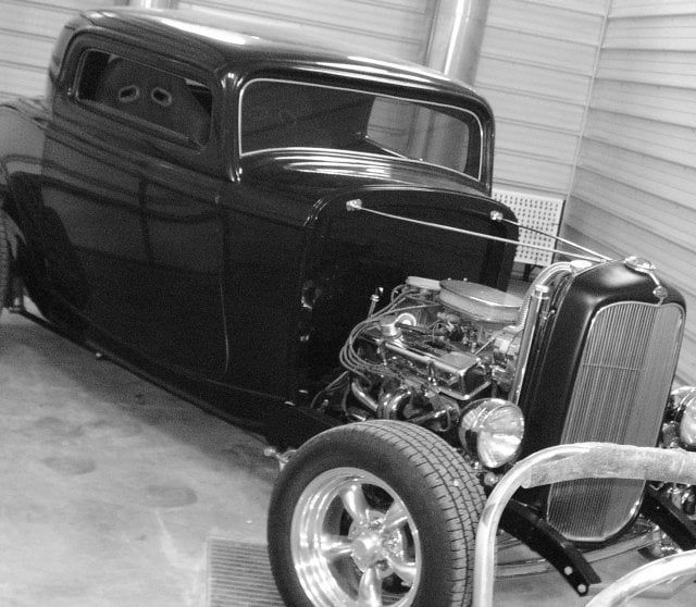 Old Black Car | Brainard, NE | CTF Service Inc