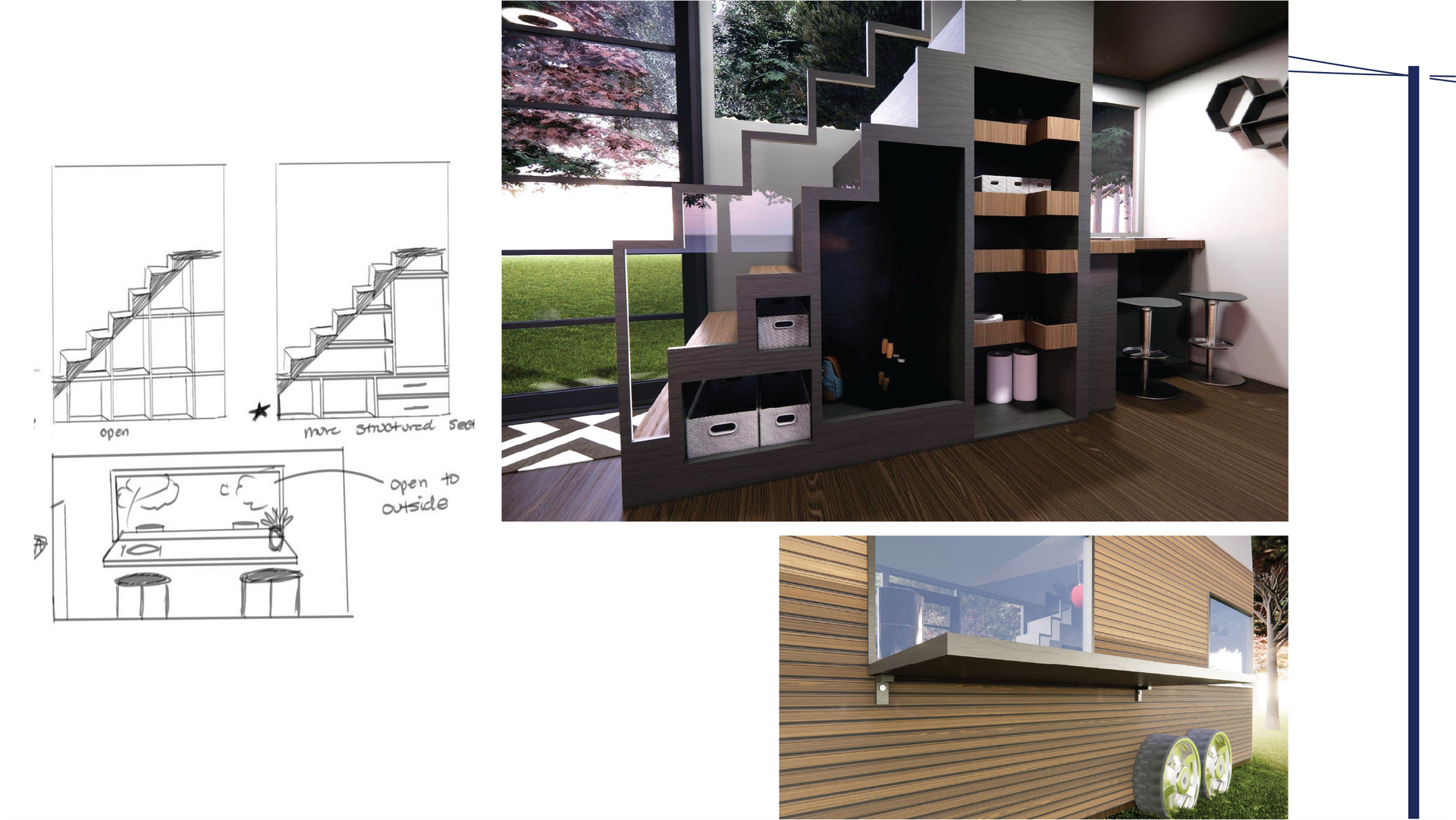 From skecth to final render 