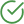 A green check mark in a circle on a white background.