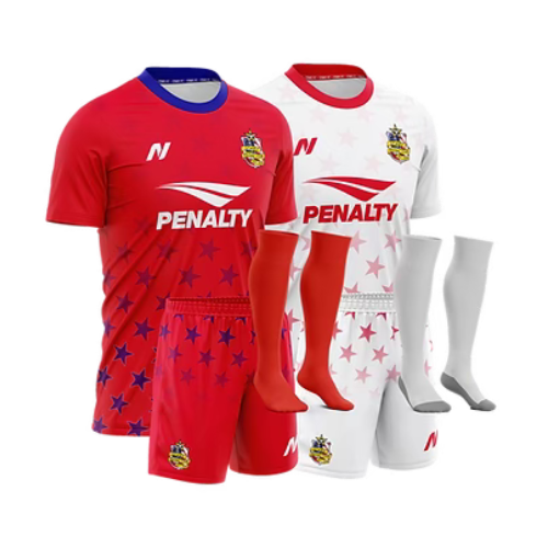 STARS FC USA Uniforms in red and white