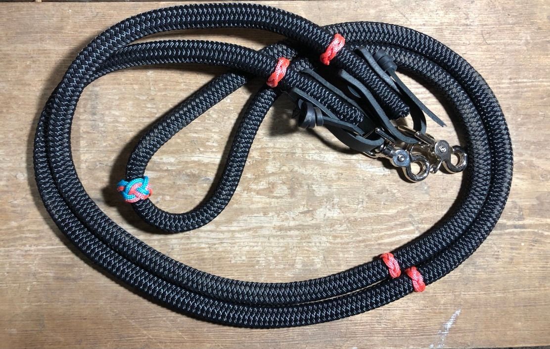 Loop reins handmade from quality rope – Rowdy's Ropes