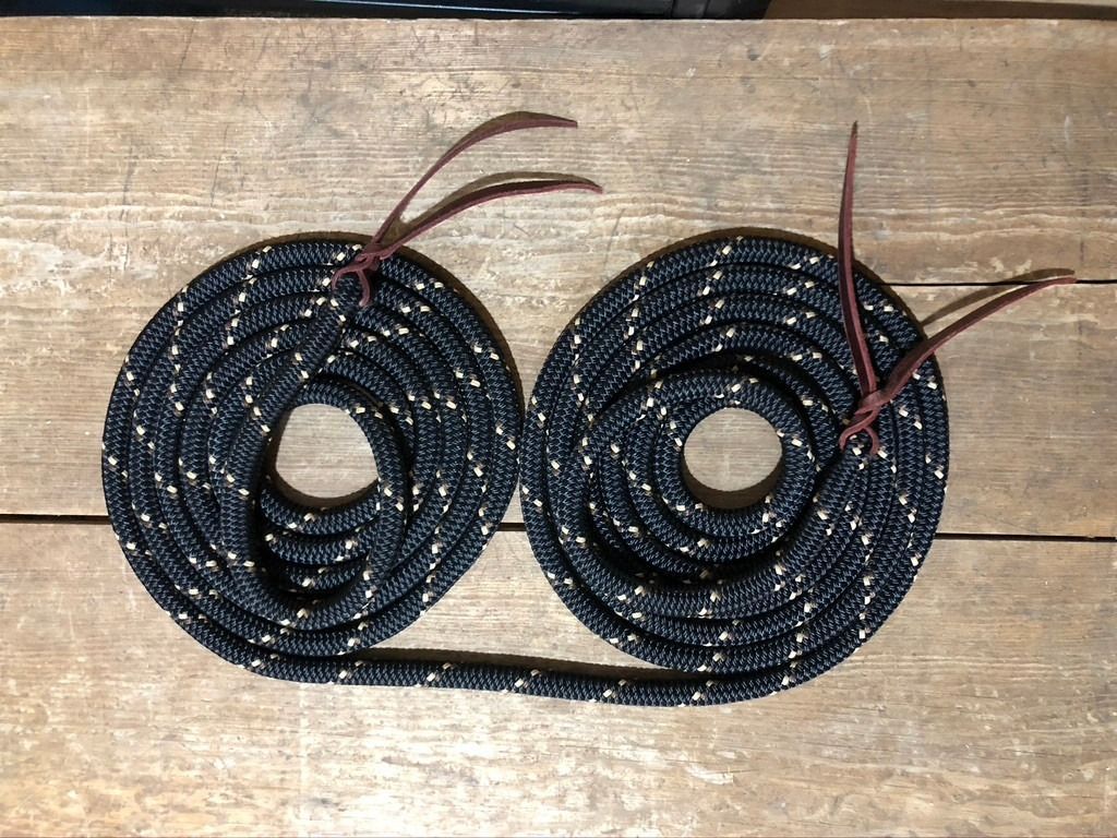 Loop reins handmade from quality rope – Rowdy's Ropes