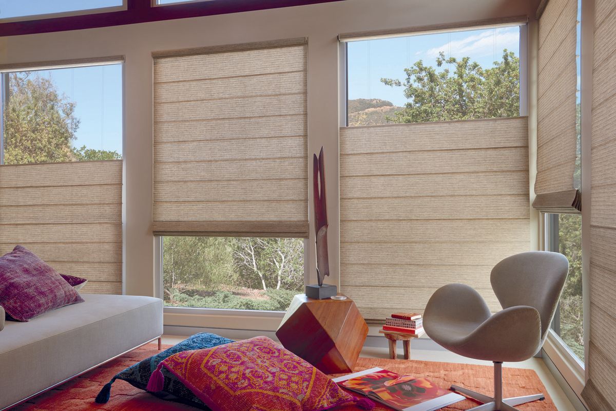 Hunter Douglas Alustra® Woven Textures near Sarasota, Florida (FL) bamboo blinds and wood shades