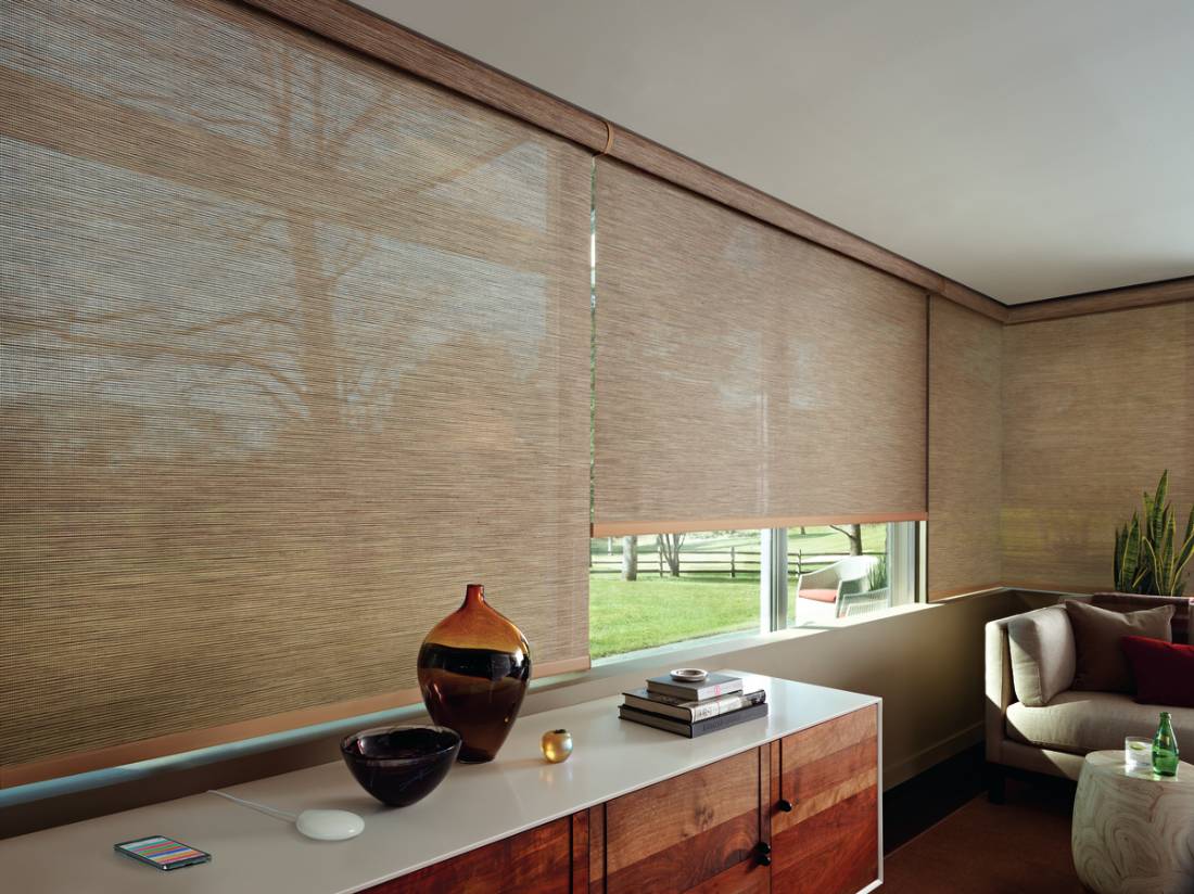 Hunter Douglas PowerView® Automation, motorized blinds, motorized blinds, interior design, window treatments, near Sarasota, Florida (FL)