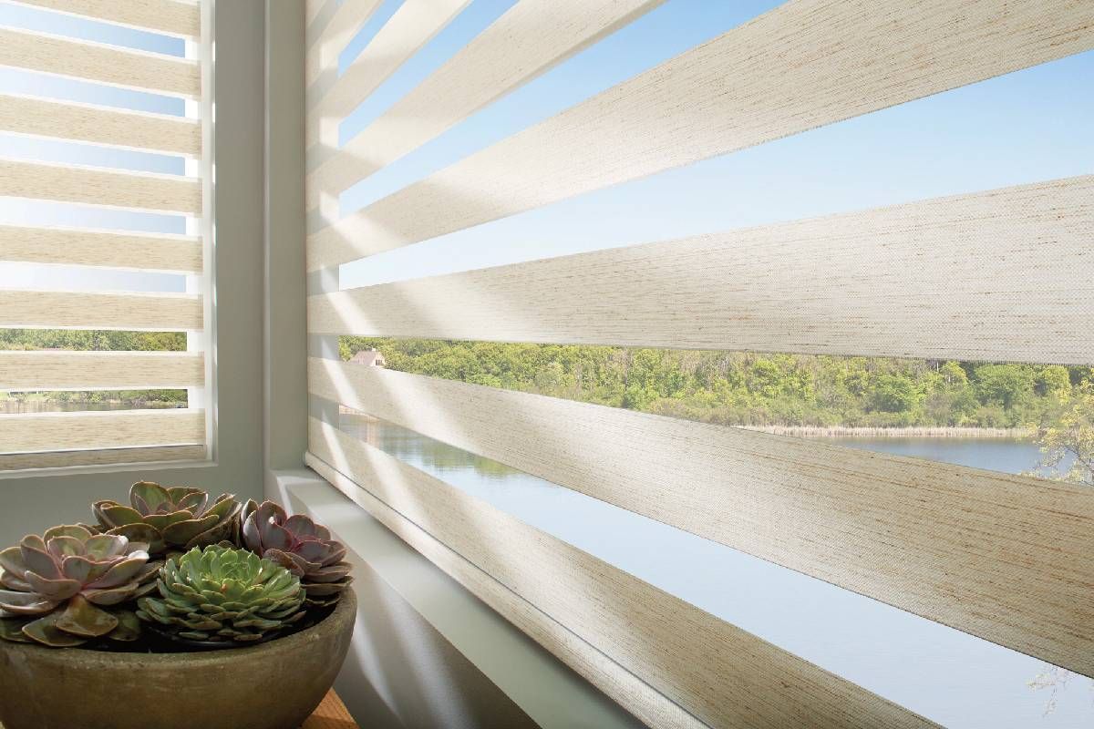 Hunter Douglas Designer Banded Shades near Sarasota, Florida (FL)