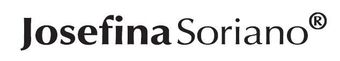 Logotipo de Josefina Soriano en texto negro sobre fondo blanco