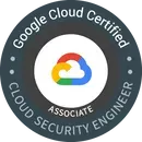Google cloud certified associate security engineer logo