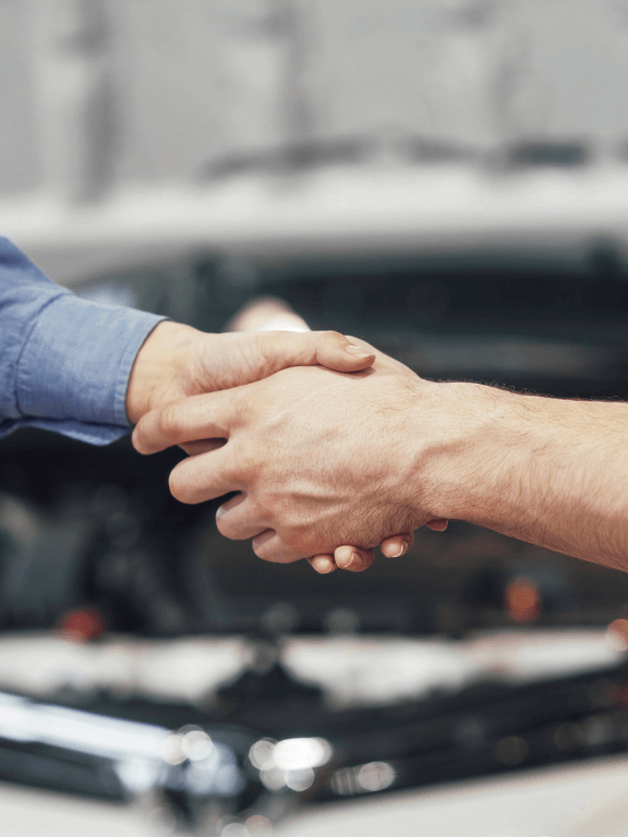 shaking hands