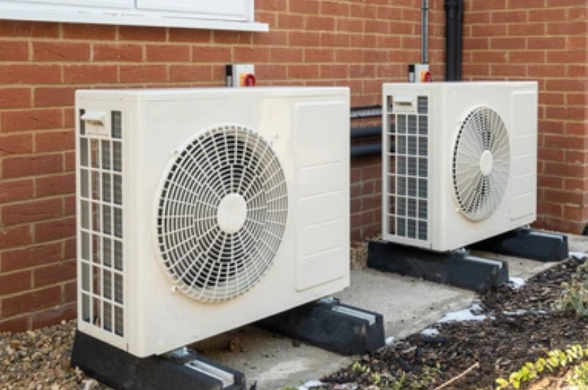 Exterior wall-mounted ductless ac units in Hicksville, NY