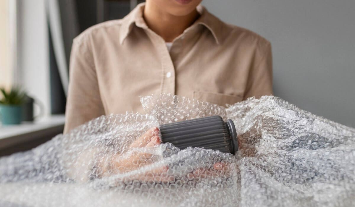 Bubble wrap vs packing paper