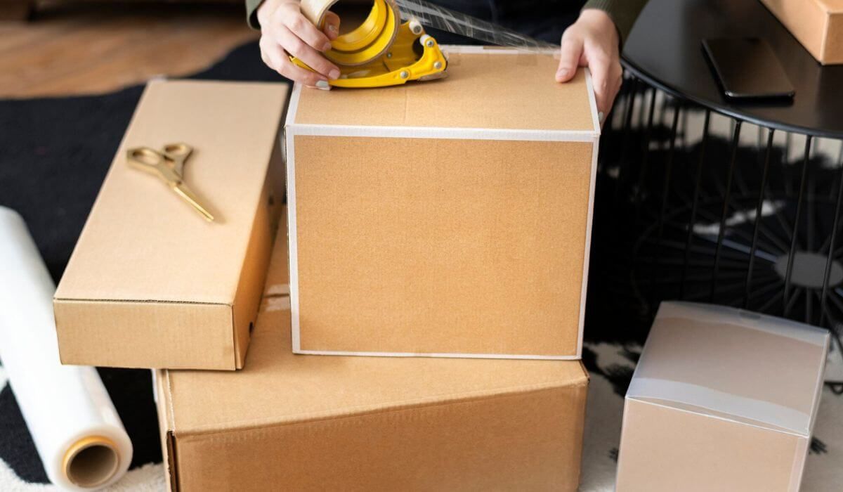 Moving boxes convenience