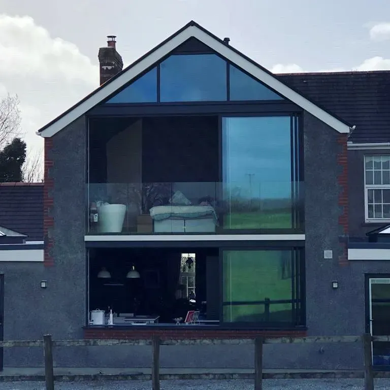 Aspect AluminiumAspect Aluminium Cortizo Cor Vision Sliding Doors and Juliet Balcony