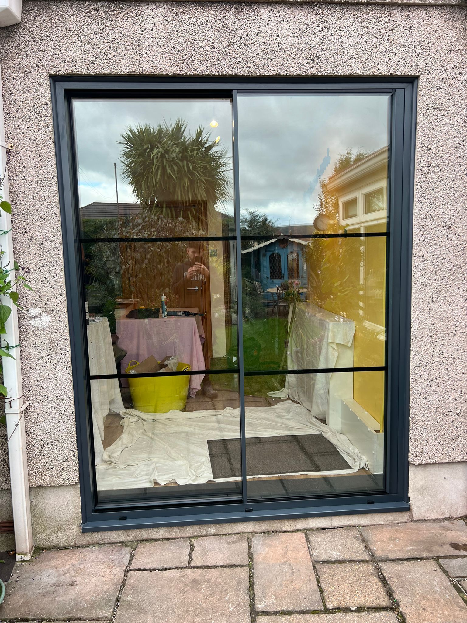 Aluminium Crittal Style Sliding Doors