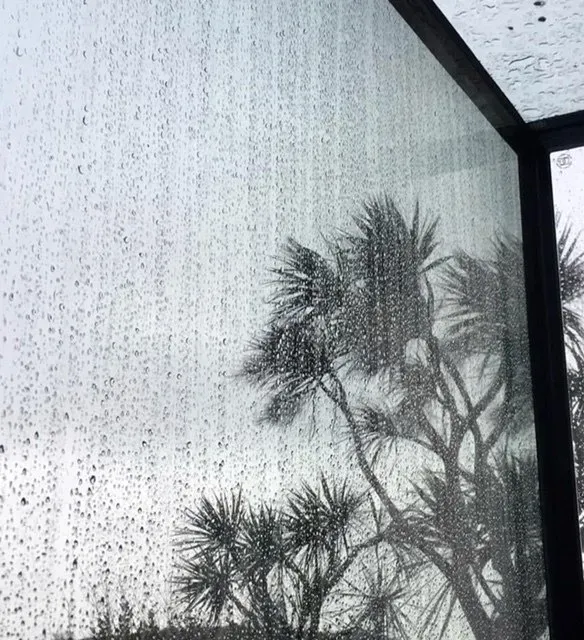 Bonded Glass Oriel Window