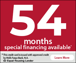 60 month term financing advert.
