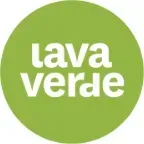 Logo circolare verde con la scritta bianca “lava verde”.