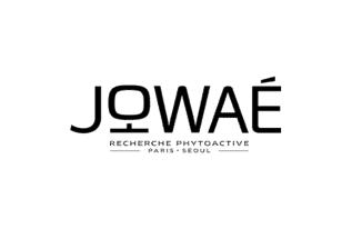 Logo JOWAÉ con la scritta “Recherche Phytoactive” e “Paris, Seoul” sotto, su sfondo bianco.