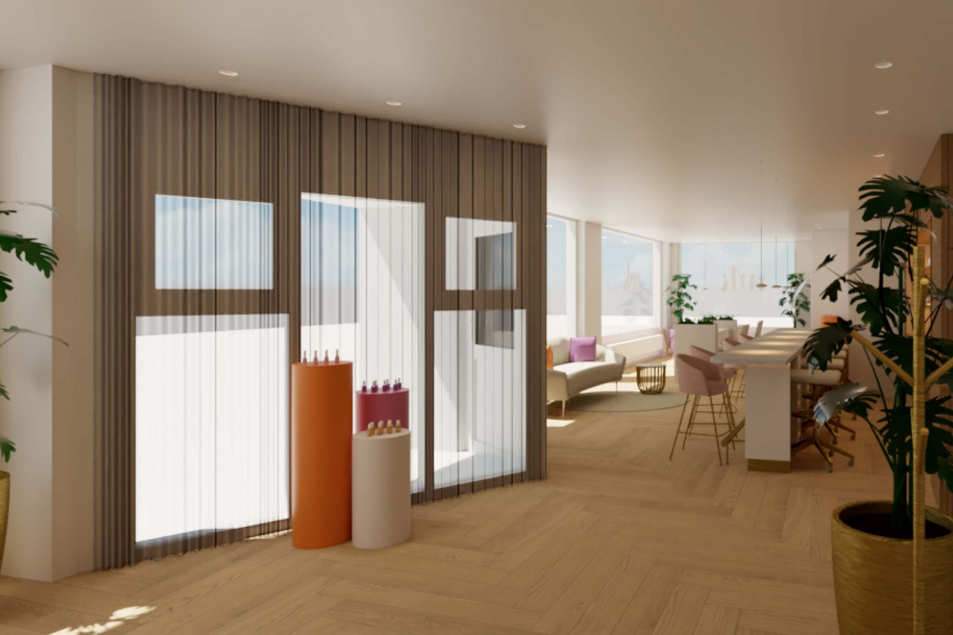 interieurontwerp nagelstudio, interieur mimi-k alkmaar