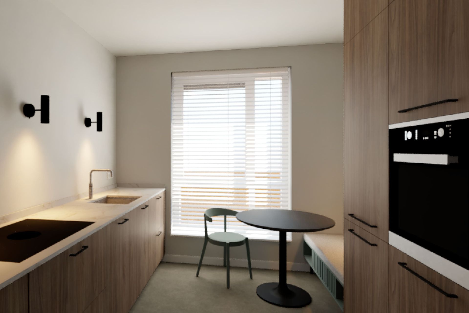 keukenontwerp, nieuwbouw woning schelphoek alkmaar