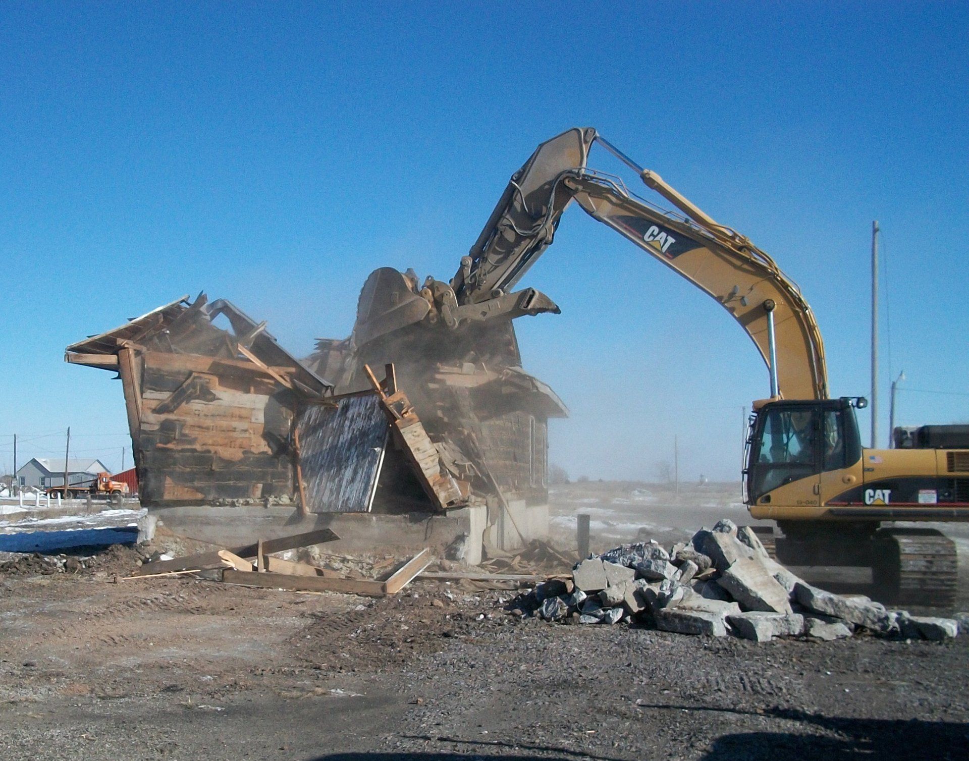 Post Derailment Site Restoration
