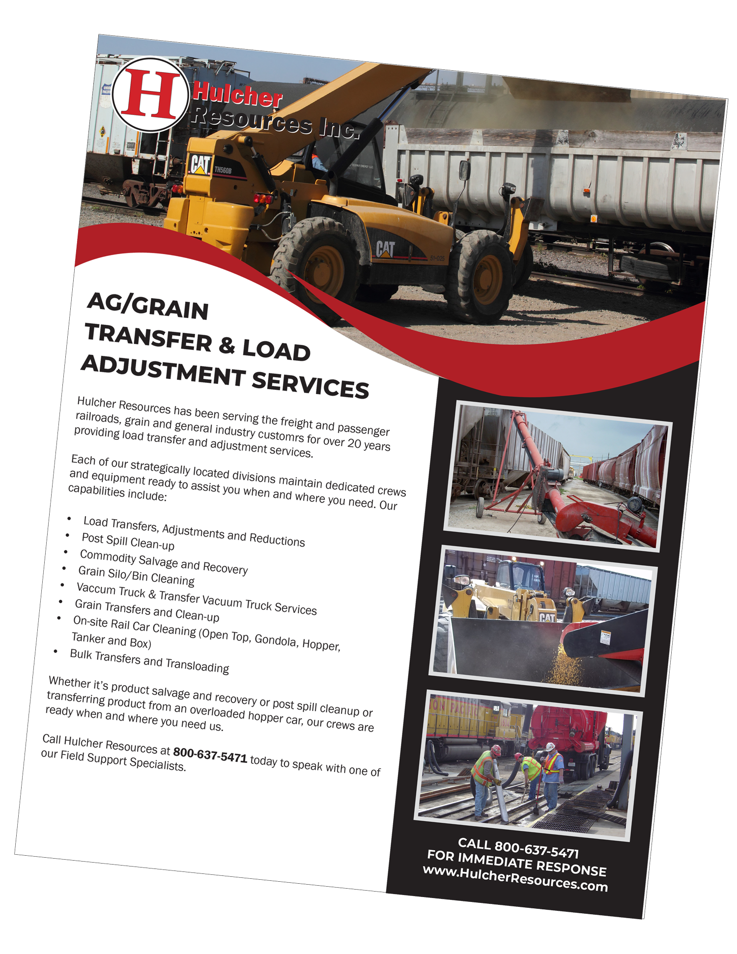Transfer & Load Adjustment Services Flyer Transfer & Load Adjustment Services Flyer