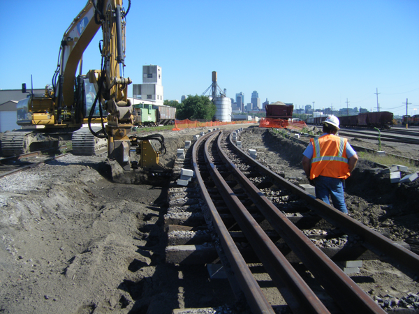 HRI Environmental remediation using undercutter to remove contaminated soil