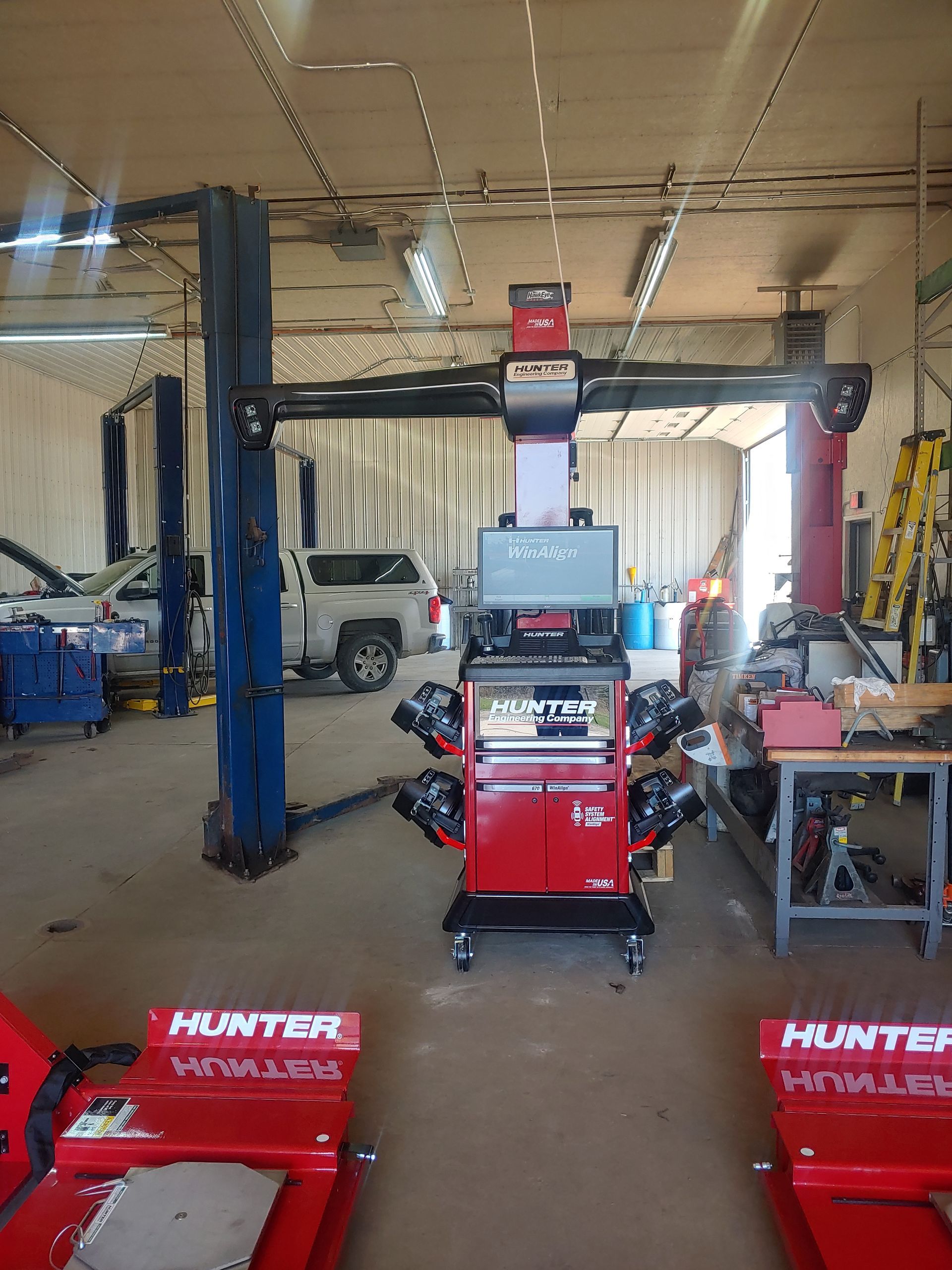 Wheel alignment machine | Flagg's Automotive