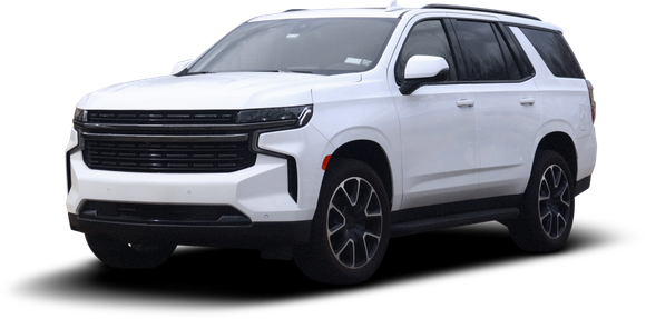 White SUV on a white background, angled front view | Lowry Repair Center Inc