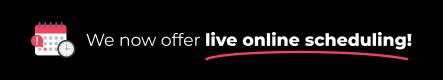 We now offer live online scheduling! | Lowry Repair Center Inc