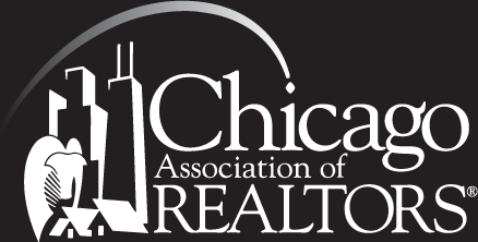A logo for the chicago association of realtors