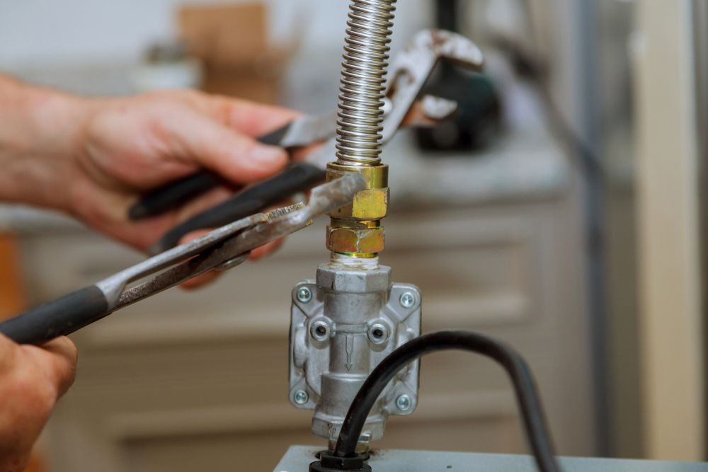 An Experienced Gas Fitter At Work In Darwin