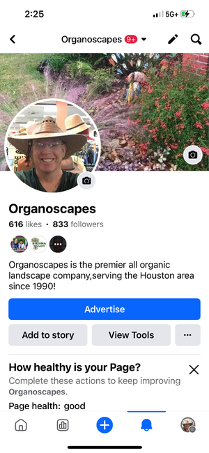 Facebook Page — Richmond, TX — Organoscapes