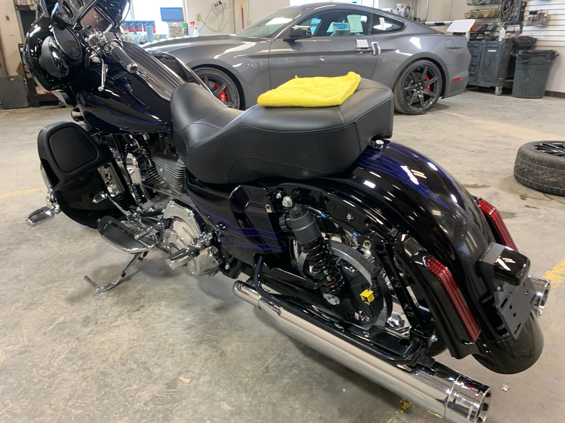 Black Purple Harley Ceramic