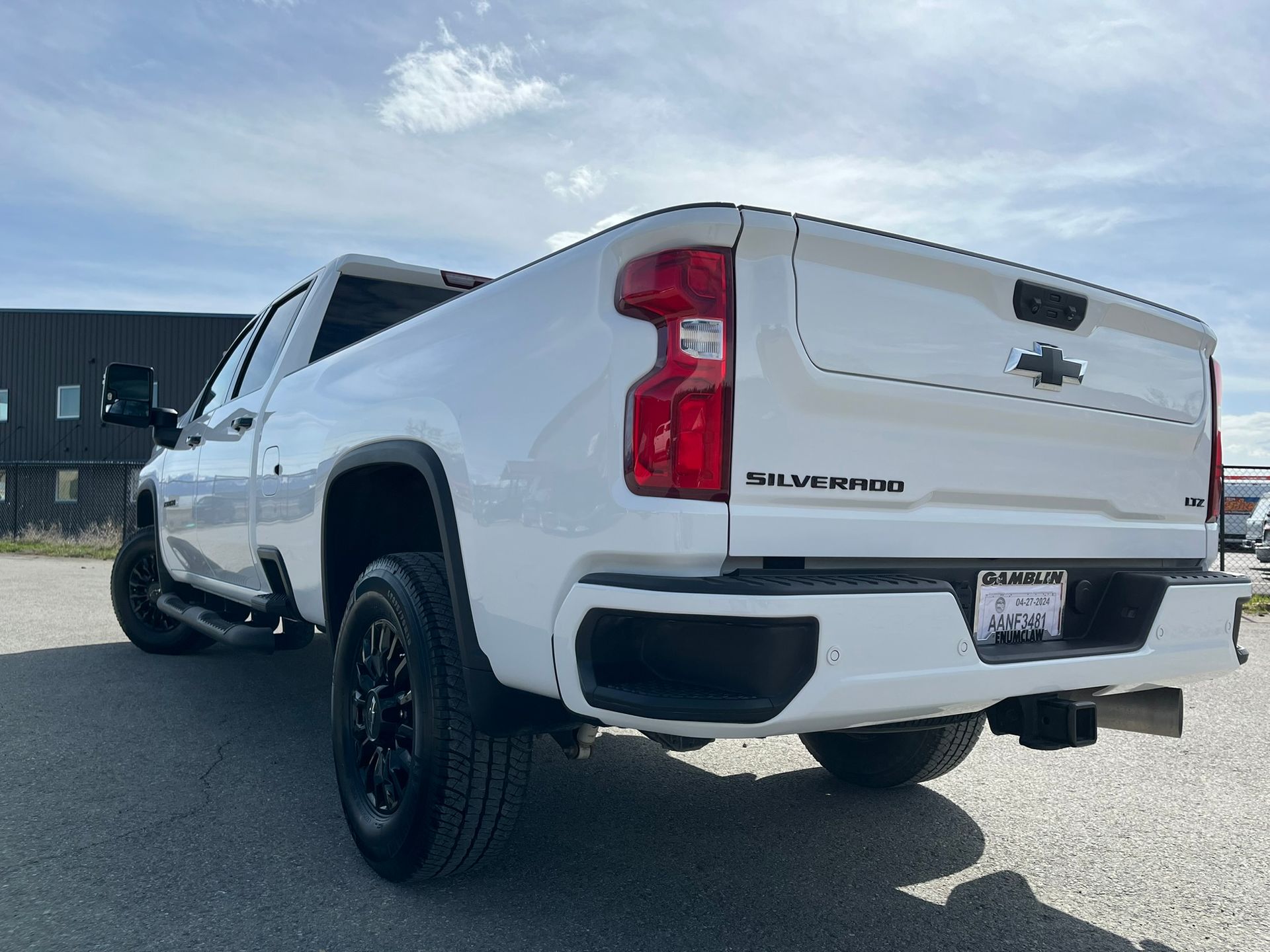 White Silverado Ceramic