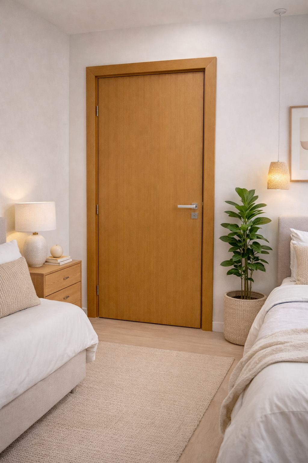 kit porta pronta FREIJÓ pronta para instalar