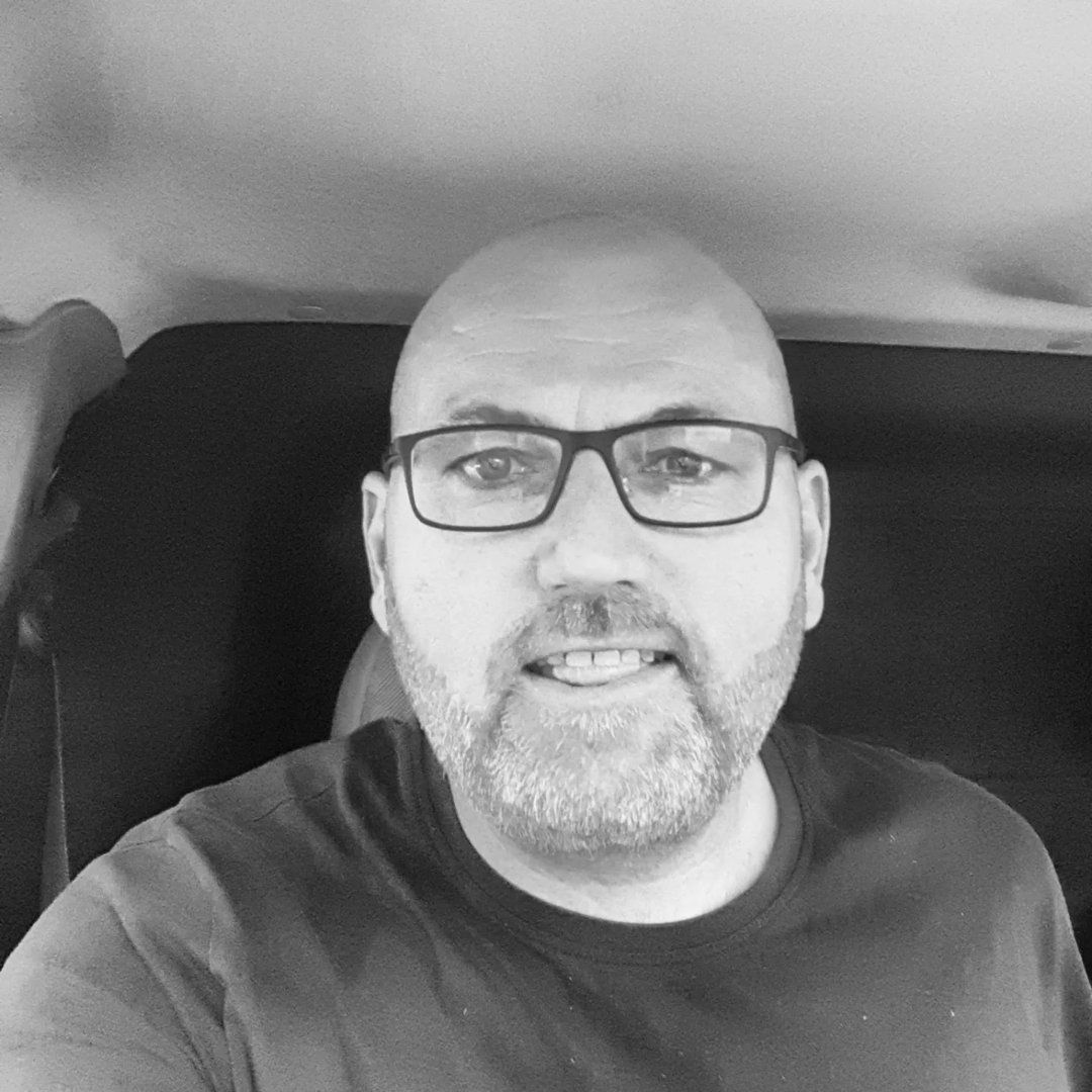 Russell, the locksmith in his van