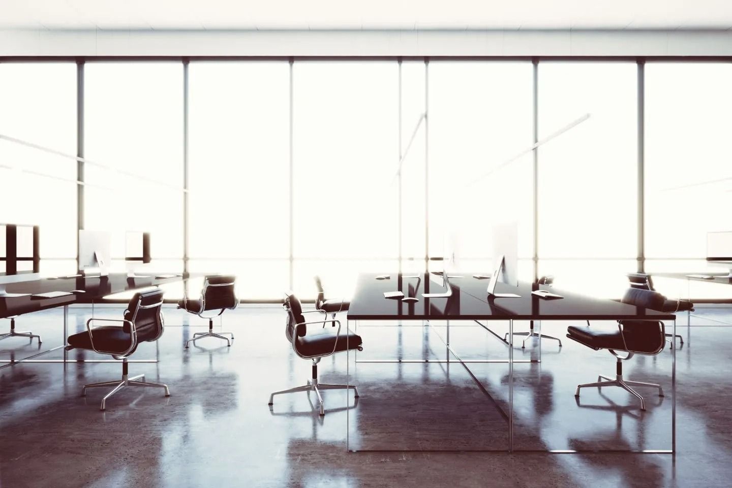 interno di un ufficio luminoso
