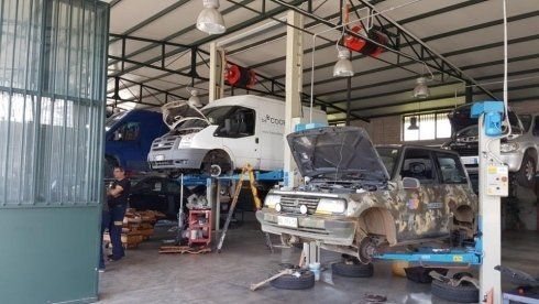 Interno autofficina
