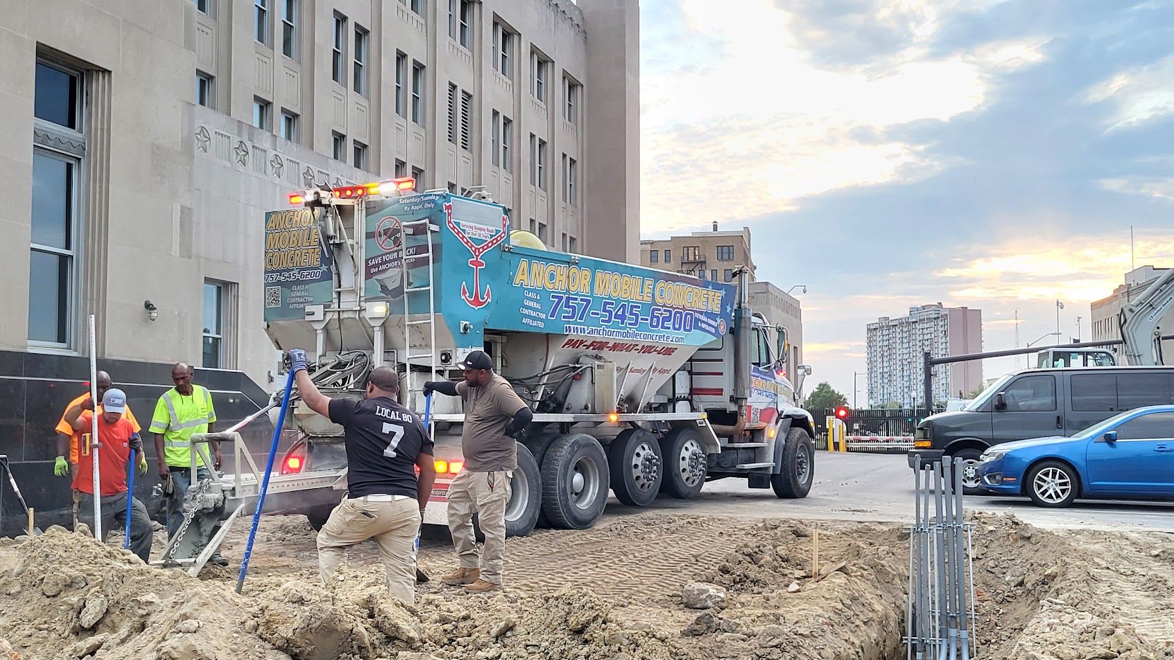 View Our Gallery Chesapeake, VA Anchor Mobile Concrete