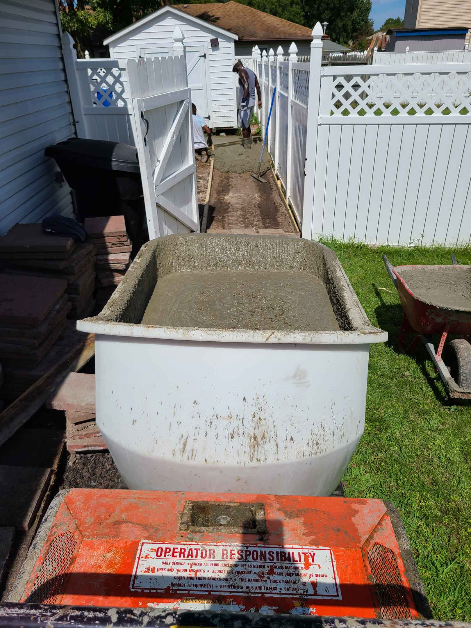 Concrete in Container — Chesapeake, VA — Anchor Mobile Concrete VA, Inc.