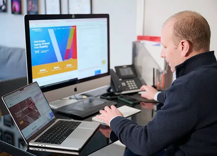designer at work