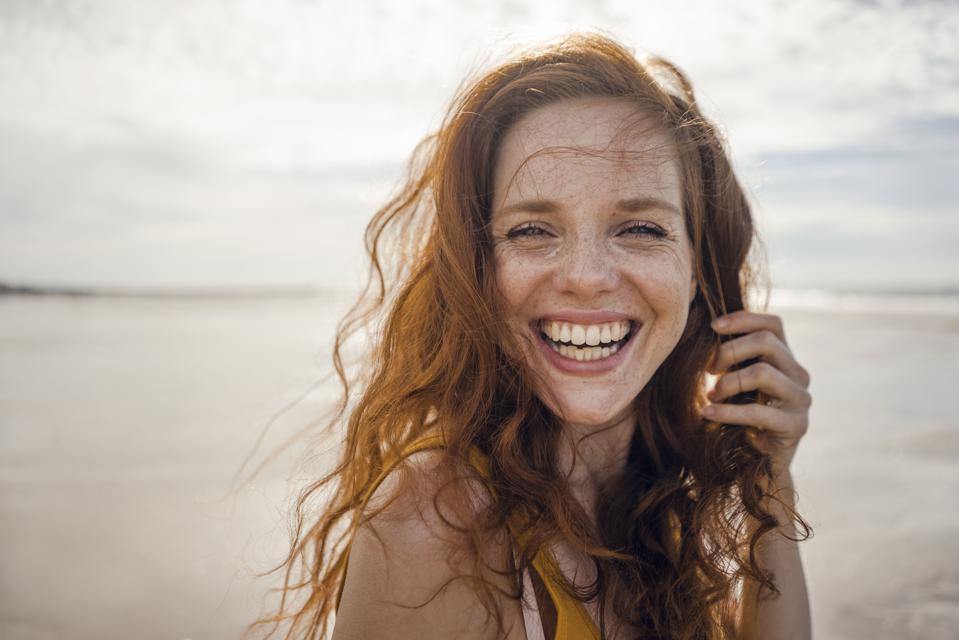 Woman Smiling