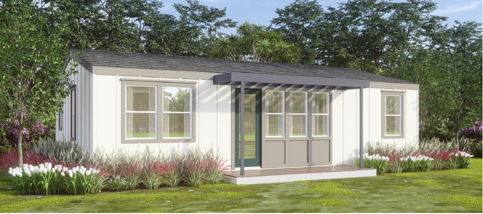 Malibu Farmhouse Front Elevation