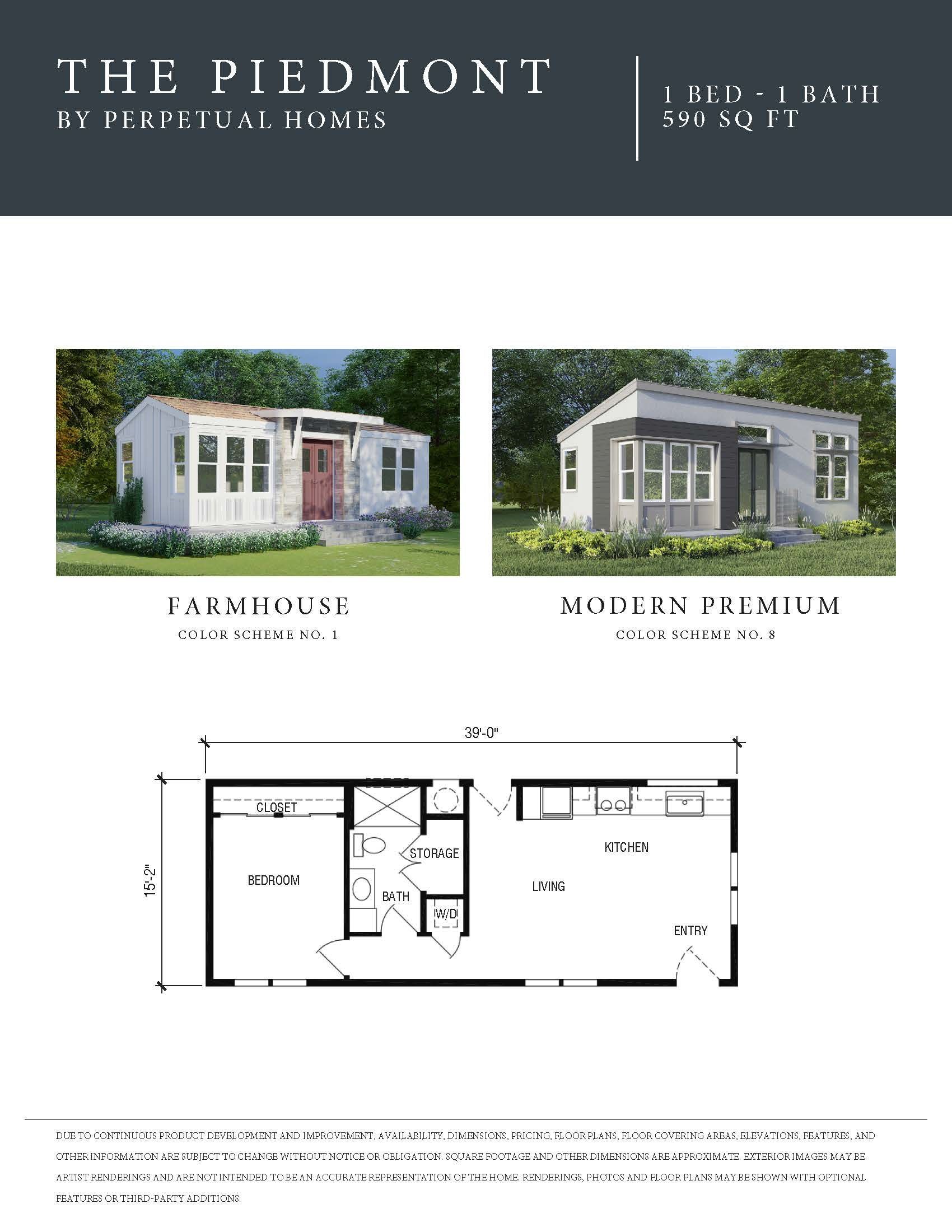 Perpetual Homes ADU: Brochure for