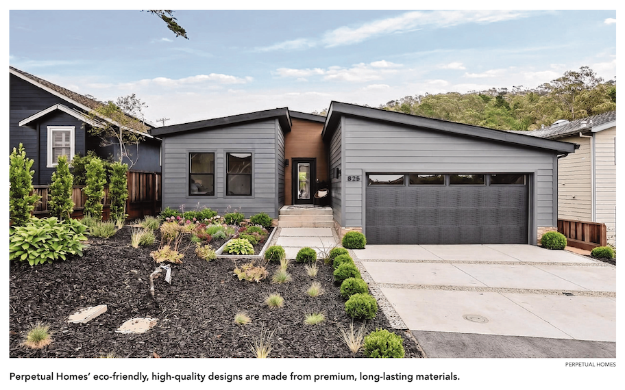 Perpetual Homes’ eco-friendly, high-quality designs are made from premium, long-lasting materials.